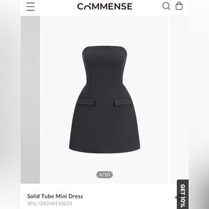 COMMENSE Solid Tube Mini BLACK